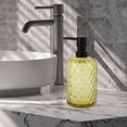 thumbnail image 6 of Unique Bargains 1 Pc Simple Cylindrical Soap Pump Dispenser for Bathroom 500ml Yellow Black, 6 of 6
