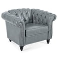 thumbnail image 5 of One - Person Sofa for Living Room | Pocket Springs for a Cozy Feel | Soft and Durable PU Leather | Handles Stain Issues Smoothly, 5 of 5