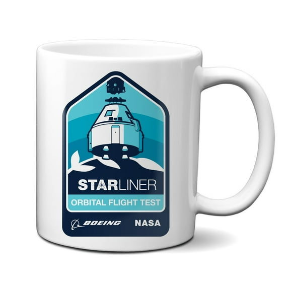 Starliner Orbital Flight Test Patch 11oz Mug