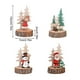 thumbnail image 4 of Bewildely Accesorios de adorno de Navidad para el hogar exquisito diseño de escena DIY adorno de vacaciones decoración de escritorio de Prop Kits de decoración para fiestas Ángel Bewildely HA069352-04, 4 of 6