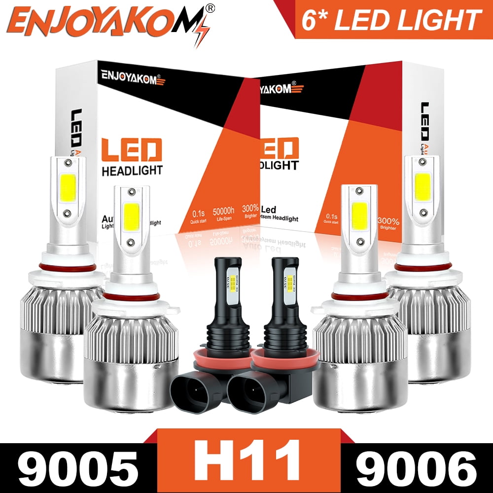 For Hyundai Santa Fe Sport Utility 2019-2020 LED Headlight High Low Bulbs Bright For Hyundai Santa Fe Sport Utility 2019-2020 LED Headlight High Low Bulbs Bright