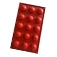 thumbnail image 4 of Semi Sphere , Cake Mould Durable Flexible Use 15 Holes  for Chocolate, 4 of 8
