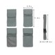 thumbnail image 2 of Cinturón de herramientas de jardín con 4 bolsas de lona impermeable bolsa de cintura de jardín bolsa colgante herramientas de jardinería, 2 of 8