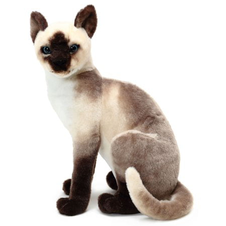 Stefan the Siamese Cat14 Inch Stuffed Animal PlushBy Tiger Tale Toys 