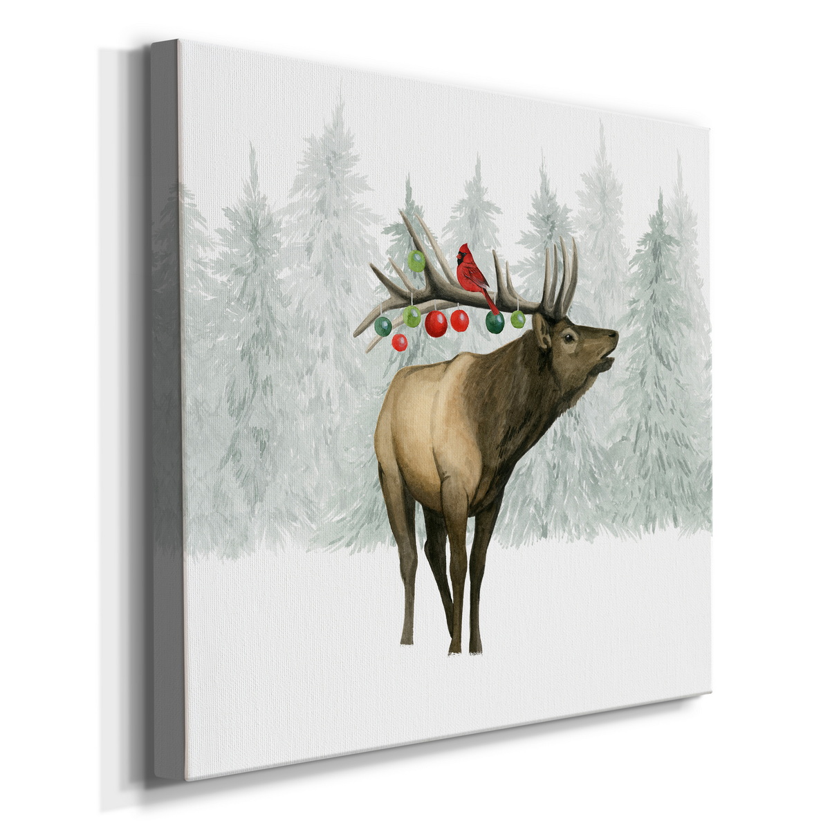 Festive Forest II- Gallery Wrapped Canvas
