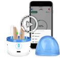 thumbnail image 3 of DiscoMax Bluetooth Rechargeable Hearing Amplifiers - smart phone App for iphone/iOS/android - low cost hearing ear assist Amplifier - Pair - FREE 2X replaceable battery modules, 3 of 8