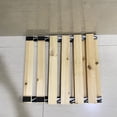 thumbnail image 2 of Kergulvorn Bed frames,Breathable Moisture-Proof Bed Plate, Guest Tatami Mat,Wood Roll-Type Slatted Bed Japanese Floor Futon Mattress, Floor Sleep Bedding (Twin), 2 of 9