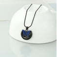 thumbnail image 4 of Butterfly Cremation Urn Necklace for Ashes - with Moon Urn Neckalce for Ashes for Women Men Cremation Jewelry Ashes Keepsake Pendant Memorial Jewelry Gifts, 4 of 8