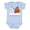 AE-Light Blue, variant on My 1st Thanksgiving Cute Turkey Boys or Girls Baby Bodysuit