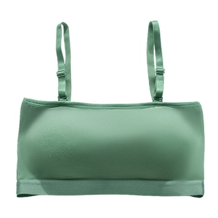 

Underwear For Girl Comfortable Cotton Underwear No Steel Ring Cushion Beautiful Back Adjustable Strap Bras