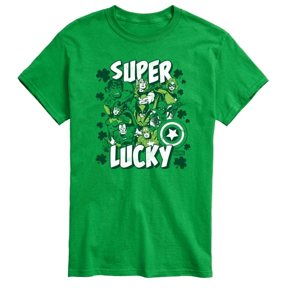 Marvel - Super Lucky - Men's Short Sleeve Graphic T-Shirt