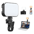 thumbnail image 1 of Luz para selfies VL100X, panel de luz LED con clip para teléfono Lab.G, Negro, 1 of 5