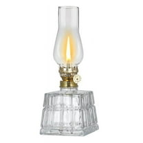 Chamber Oil Lamps Classic Vintage Oil Lamp Lantern Vintage Oil Lamps for Indoor Use Decorative Antique Clear Hurricane
