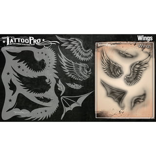ROZYARD 100 Sheets Tattoo Transfer Paper A4-Size 4 Layers Spirit-Stencil  Carbon 