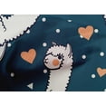 thumbnail image 2 of oneOone Cotton Poplin Blue Fabric Sheep Nursery Decor Sewing Material Print Fabric By The Yard 42 Inch Wide, 2 of 6