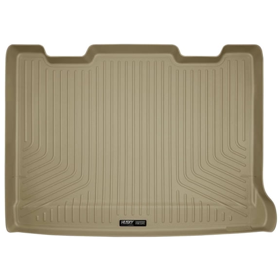 Husky Liners 28263 Weatherbeater Cargo Liner Fits 2007-2014 Cadillac Escalade ESV, 2007-2014 Chevrolet Suburban, 2007-2014 GMC Yukon XL w/ 3rd Row Bench Seat Tan