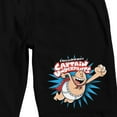 thumbnail image 2 of Captain Underpants Men's Black Lounge Shorts-XXL, 2 of 5