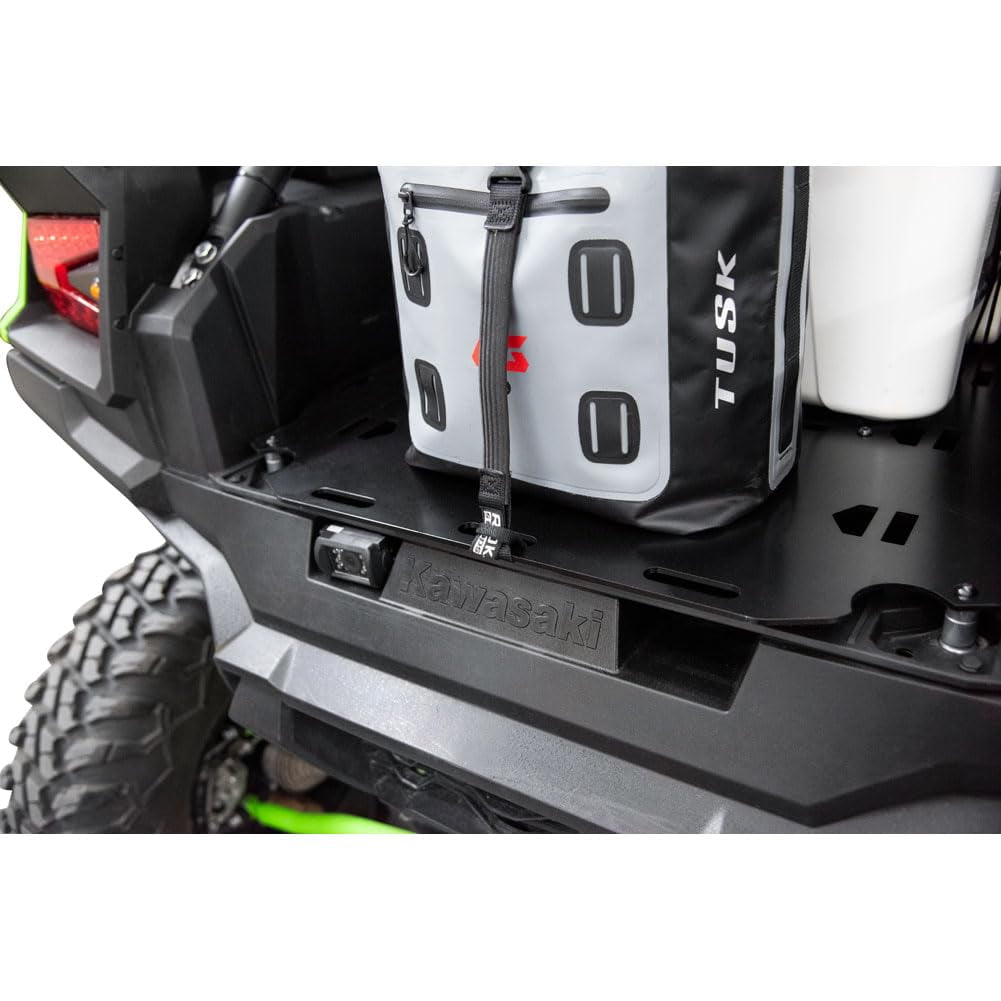 Tusk Utv Bed Cargo Rack Black Powder Coated