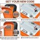 thumbnail image 5 of Caja para llaves montada en La pared YONGSHENG segura con código numérico de 4 dígitos naranja, 5 of 5