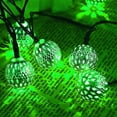 thumbnail image 1 of LINLIN Solar Fairy Lights, 2 Pack 3.5M 10 LED Garden Lights Solar Powered Waterproof 8 Modes Decorative Solar String Lights for Trees, Garden, Patio, Yard, Party, 1 of 7