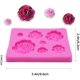 thumbnail image 3 of Formas para pasteles Decoraciones de fondant de silicona Molde para hornear de silicona chocolates dulces cubitos de hielo (flor), 3 of 5