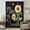 Black, variant on You Are My Sunshine Sheer Curtains 72 Inches Long, Yellow Sunflowers Cute Bees Heart Black Light Filering Curtains, Breathable Simi Curtain Privacy Drapes for Living Room Bedroom Window Treatment