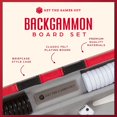 thumbnail image 2 of Set de backgammon Get The Games Out Top Classic con Guide Red, 2 of 8