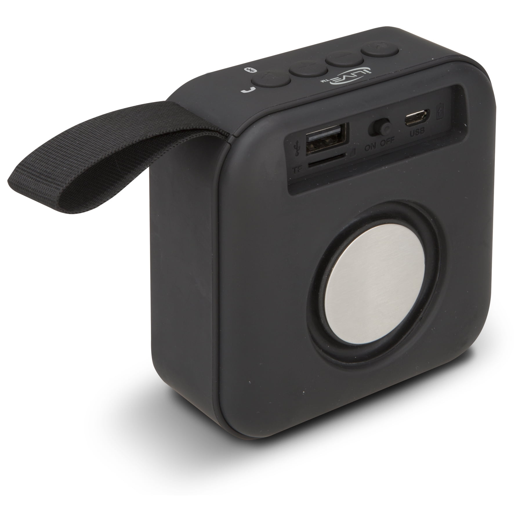 iLive Portable Bluetooth Speaker, ISB20B, Black - Walmart.com