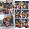 thumbnail image 4 of XFHLMJFF Christmas Decorations Panda Printed Blanket Cute Winter Leisure Soft Warm Blanket With Santa Hat for Sofa Bedroom Living Room 1Pc, 4 of 4