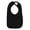 Black, variant on Rabbit Skins RS1005 Infant Premium Jersey Bib (2 PACK)