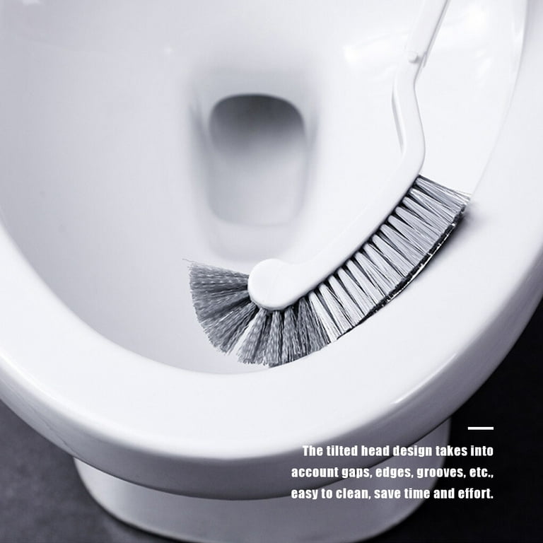 ROBOT-GXG Toilet Cleaning Brush - Bathroom Toilet Brush Cleaner - Toilet  Bowl Cleaning Brush for Bathroom Deep-Cleaning Toilet Bowl Cleaner Brush
