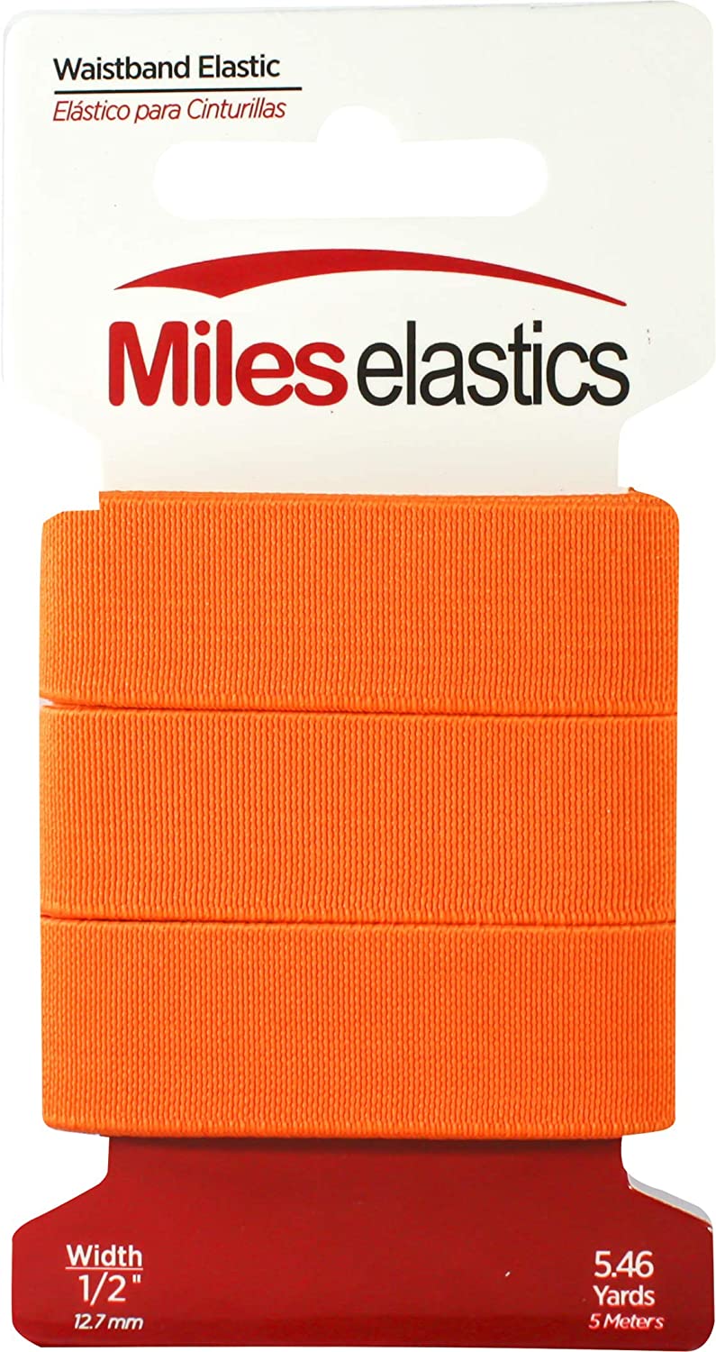 Miles Elastic Waistband Elastic, Braided Elastic, Strong Elastic