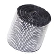 thumbnail image 4 of GUOOL 24 Rows 5 Yard Bling Rhinestone Diamond Mesh Wrap Hot Fix Wrap Ribbon Black, 4 of 5