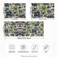 thumbnail image 2 of Yayeee Pillowcase Queen Size Set of 2 Satin Wrinkle Resistant Pillow Case, Green Floral, 2 of 8
