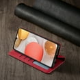 thumbnail image 6 of Samsung Galaxy A42 5G Wallet Case Samsung Galaxy A42 5G Luxury PU Leather Case, Book Folding Flip Retro Case with Kickstand, [RFID Blocking] Credit Card Slot Magnetic Closure Protective Cover, Red, 6 of 11