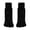 Black, variant on 1 Pair Coral Fleece Toe Socks Winter Thick Warm Five Finger Split-Toe Floor Socks Plush Sleep Socks Non-Slip Mid-Calf Socks for Home