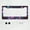CPK-0367, variant on 1PC Fear Ends When Faith Begins Aluminum License Plate Frame - US Standard Size, Decorative Car License Plate Bracket, 2 Holes for Auto Decorative Gift, Perfect Gift for Both Men and Women