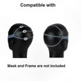 thumbnail image 3 of Nasal Pillow CPAP Mask Headgear Straps Replacement Set of 2, 3 of 5