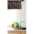 thumbnail image 3 of Ambesonne Watercolor Valance Pack of 2, Vintage Rose Garden, 54"X18", Multicolor, 3 of 4