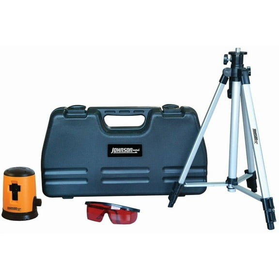 Johnson Level 40-0921 Self-Leveling Cross-Line Laser Kit