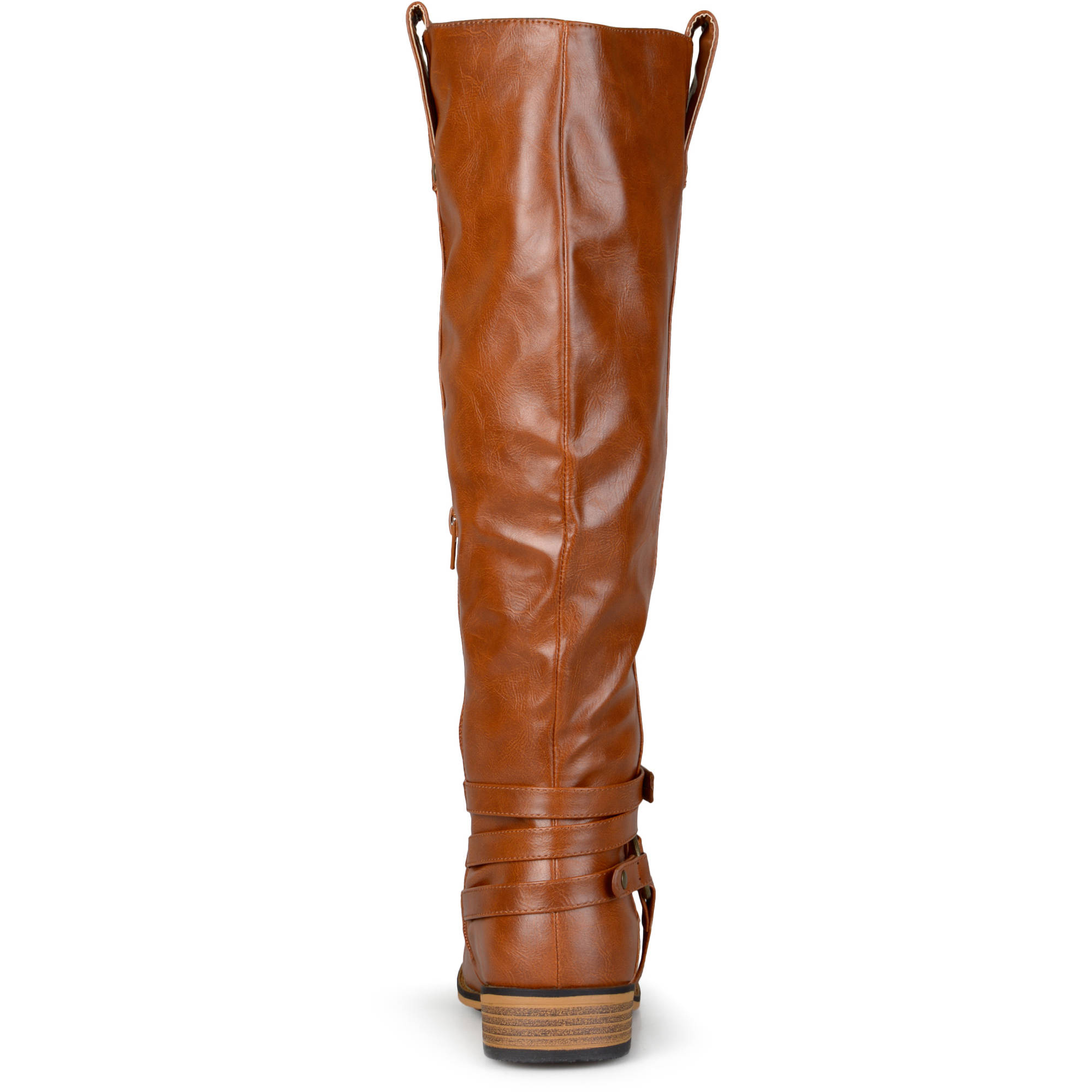 Brinely Co Womens Mid Calf Wide Calf Riding Boots 