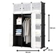 thumbnail image 5 of Closet Organizador Armario Practiksa Plástico 12 Cubos, 5 of 5