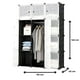 thumbnail image 5 of Closet Organizador Armario Practiksa Plástico 12 Cubos, 5 of 5
