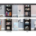 thumbnail image 4 of Sauder Miscellaneous Storage Engineered Wood Cabinet in Raven Oak, 4 of 10