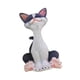 thumbnail image 5 of Figura de gato, adorno de mesa de resina, decoración del hogar, adornos de gato de la suerte, artesanías Gris, 5 of 9