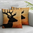 thumbnail image 3 of Qinduosi Rustic Cabin Decor Pillow Covers Set of ,Cabin Decor,Log Cabin Decor, Moose Pillow Covers,Camping Pillow,Camping Decor,Woodland Animals Decor, 3 of 5