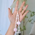 Beaded Lanyard Mobile Phone Hanging Chain Acrylic Bead Pendant Mobile