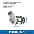 thumbnail image 3 of Unique Bargains Fuel Injector No.16600-1S700 Fuel Injection Nozzle for Nissan Frontier 1998-2004 2.4L Gray 4 Pcs, 3 of 6