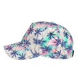 thumbnail image 5 of Balery Baseball Cap Adjustable Size for Running Workouts and Outdoor Activities All Seasons Dad Hat(Palm Leaves), 5 of 9