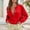 Red, variant on Summer Cardigans for Women Women's Knit Cardigan Open Front Sweater for Daily Casual Autumn Winter Cozy French Style Soft Comfortable Oversized Outerwear Grey S